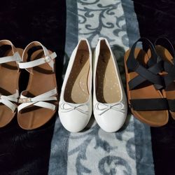 youth women's sandals/flats