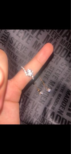 Wedding wring / earrings