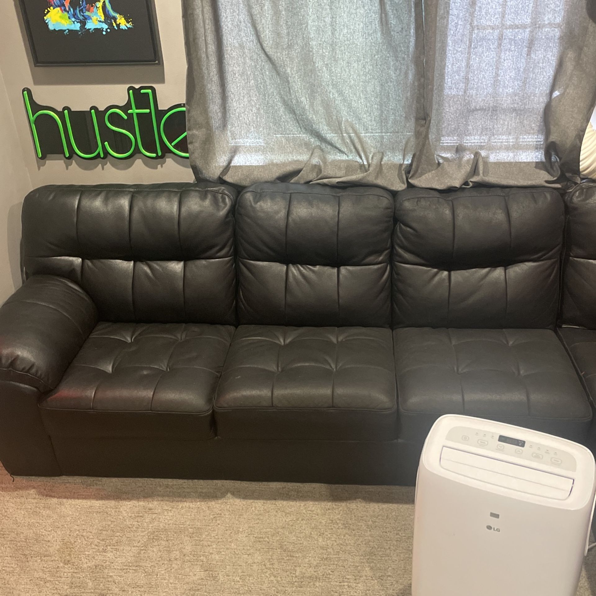 Black Sectional Couch