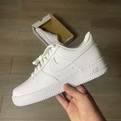 NEW White AF1 (Sz 12)