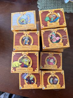 SpongeBob x one piece toys