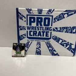 The Revolting Blob Pro Wrestling Crate Exclusive Collectible Pin