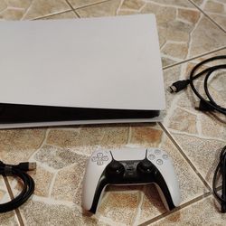 Playstation 5 (PS5) digital - renewed - with hall effect thumbstick