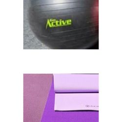 🫷Exercise Ball $13,  OR Individual Mat $18 Or Room XL  Size YogaMat $25. Holmdel
