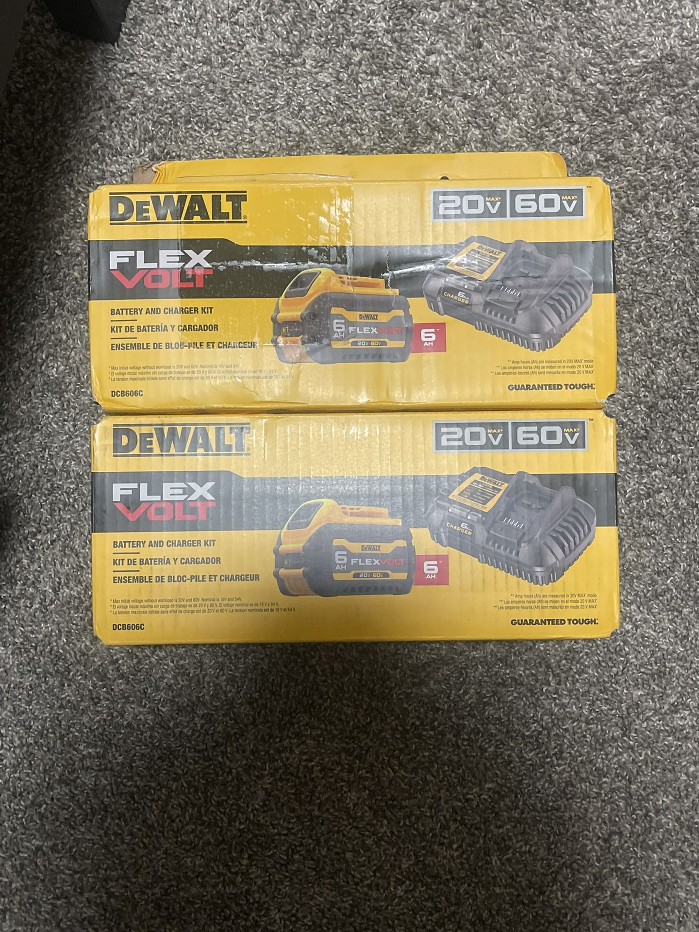 Dewalt Flex Volt 6ah Battery And Charger