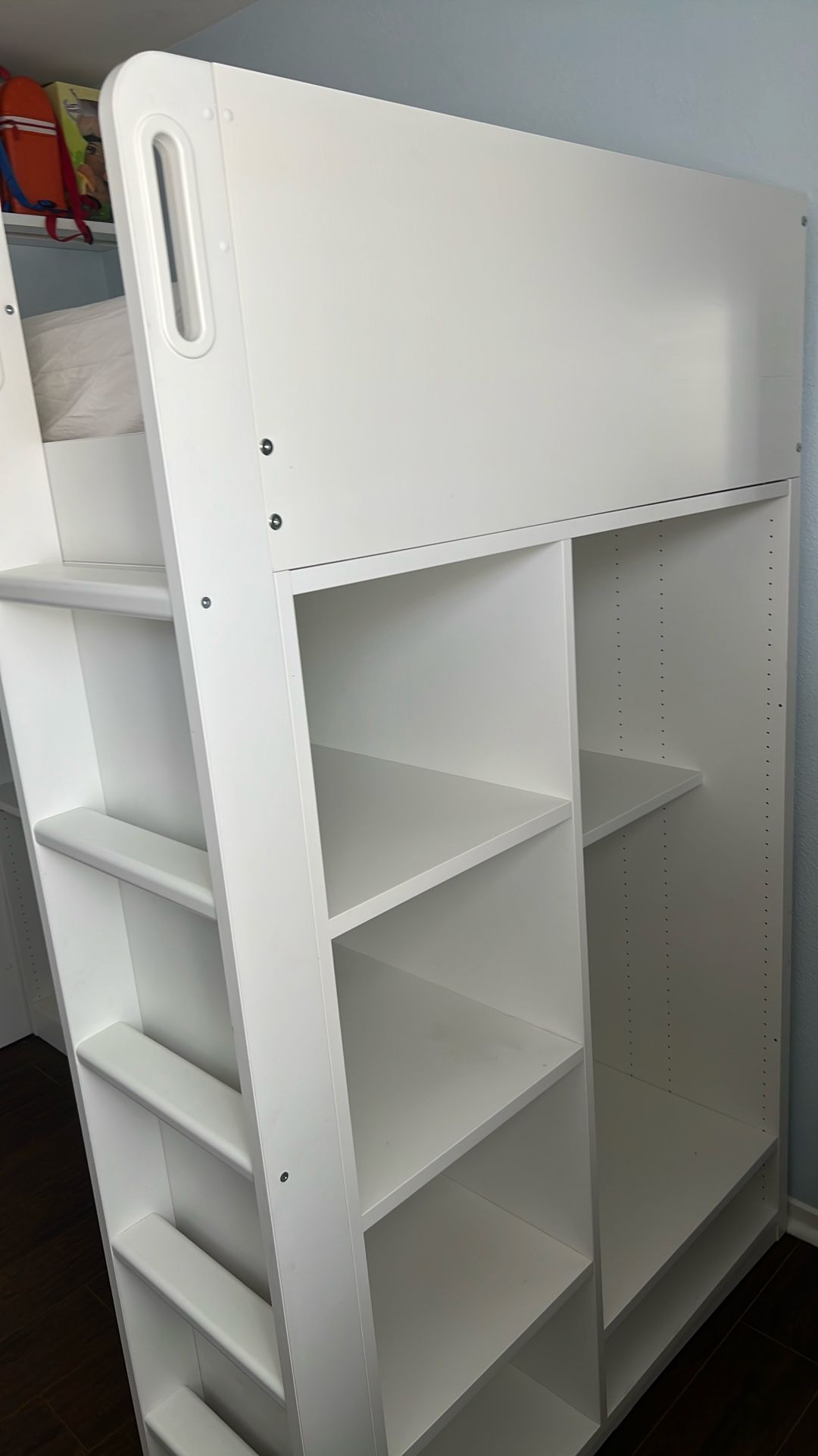IKEA Bunkbed with Desk And Storages