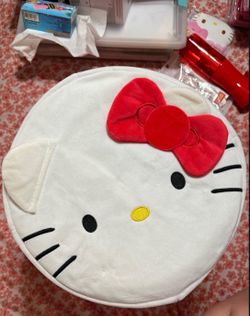 Hello Kitty Plush Storage Bin