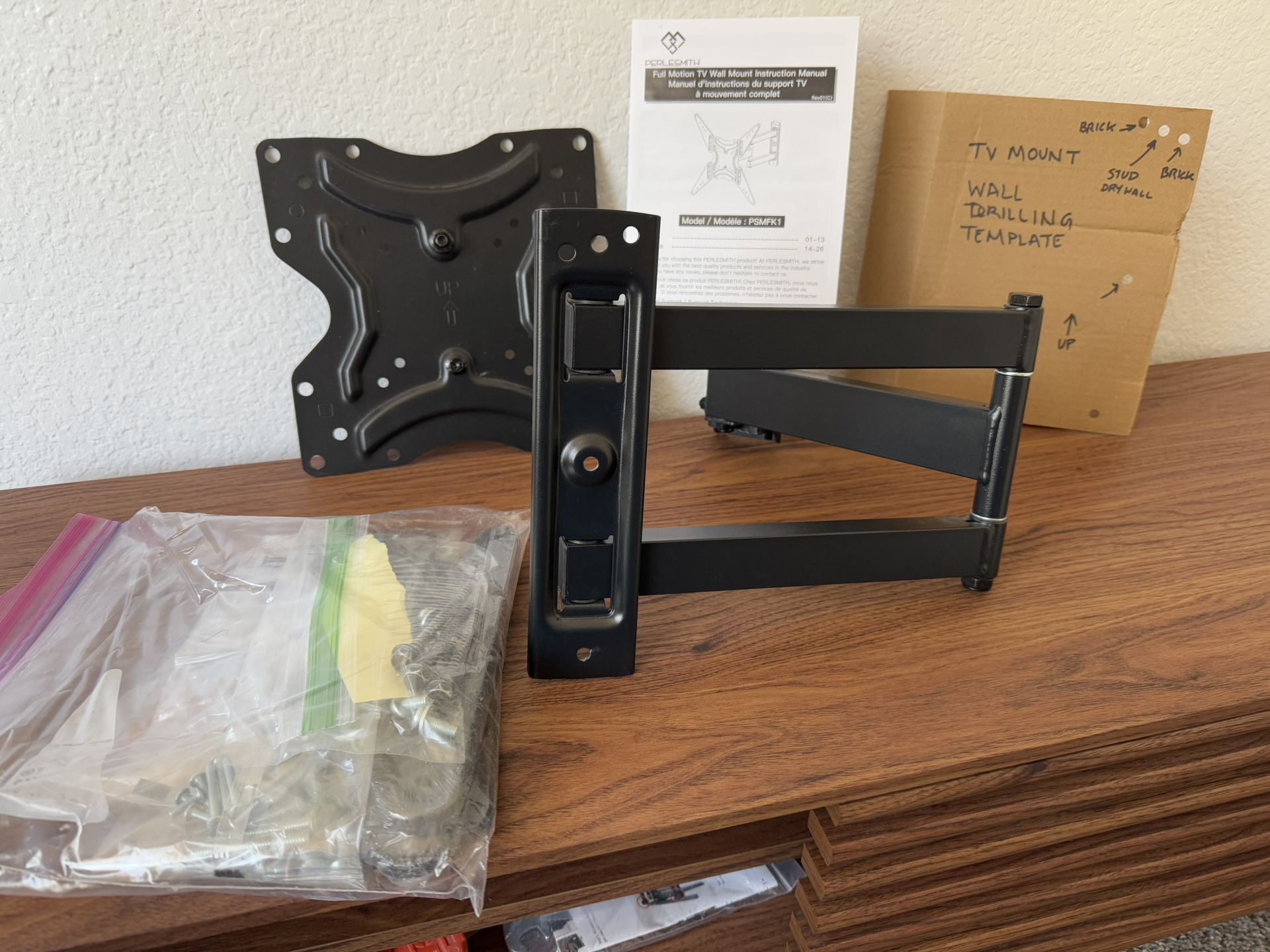 TV Wall Mount (Up To 60”)