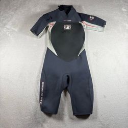 Body Glove Method 2mm Junior Size 14 Gray Spring Suit Shorty Wetsuit