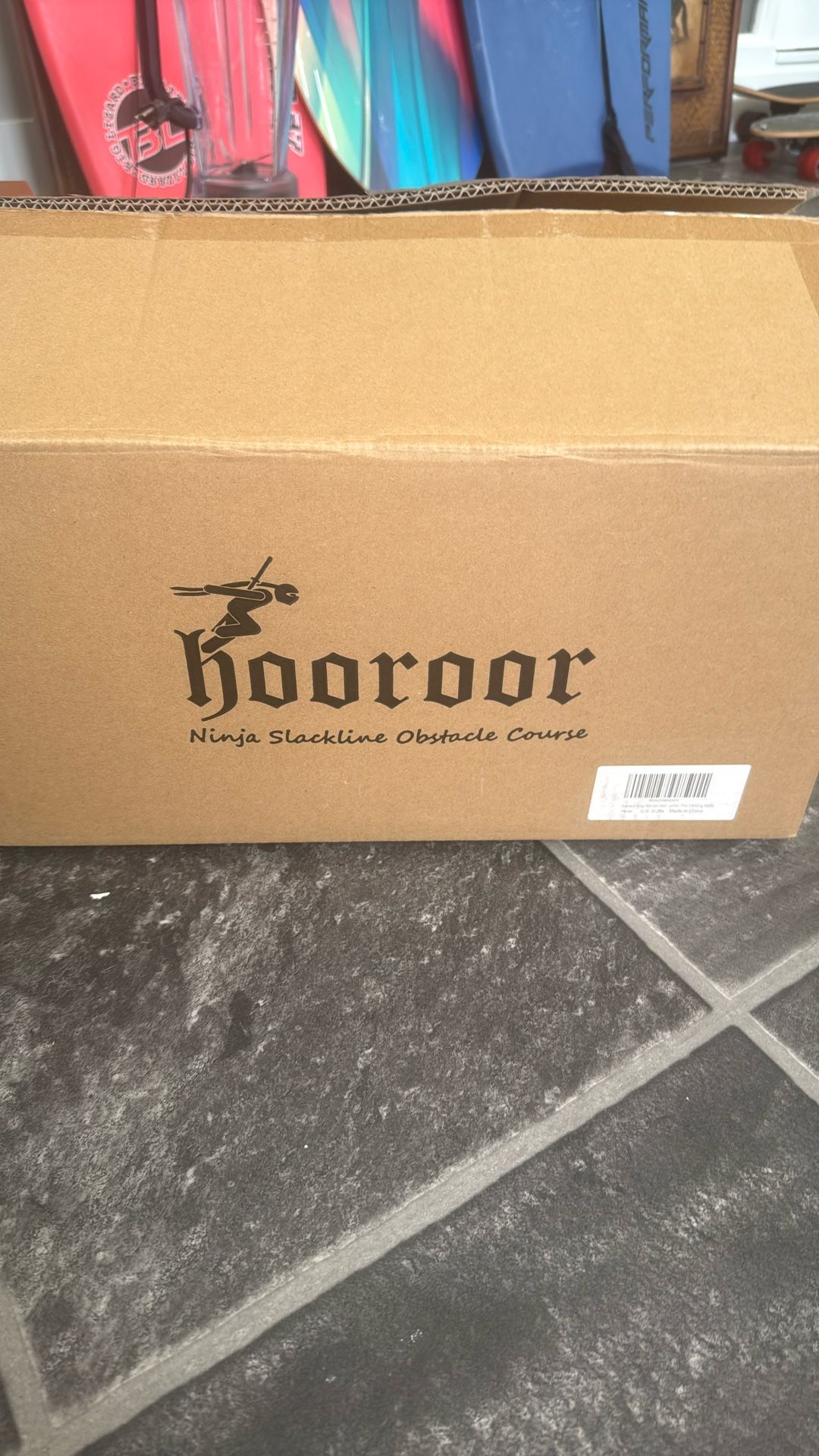 HOOROOR ninja Slackline Obstacle Course NIB