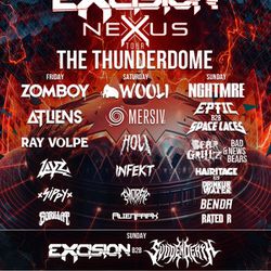 Thunderdome 3 -Day tickets 