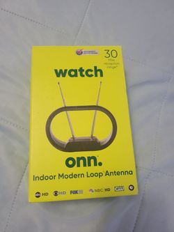 Onn. Indoor Modern Loop Antenna 30 MILE RANGE