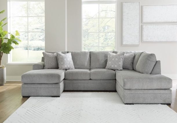 Sectional and Double Chase with ottoman 