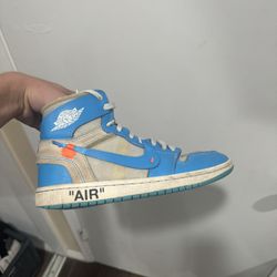 Off White Jordan 1 UNC