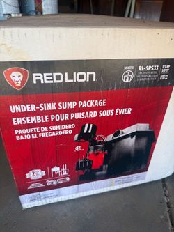 Red Lion RL-SPS33 Under-Sink Sump Package