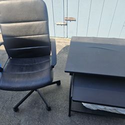 office table and chair