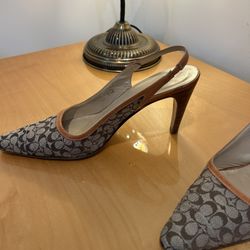 COACH Slingback Heels