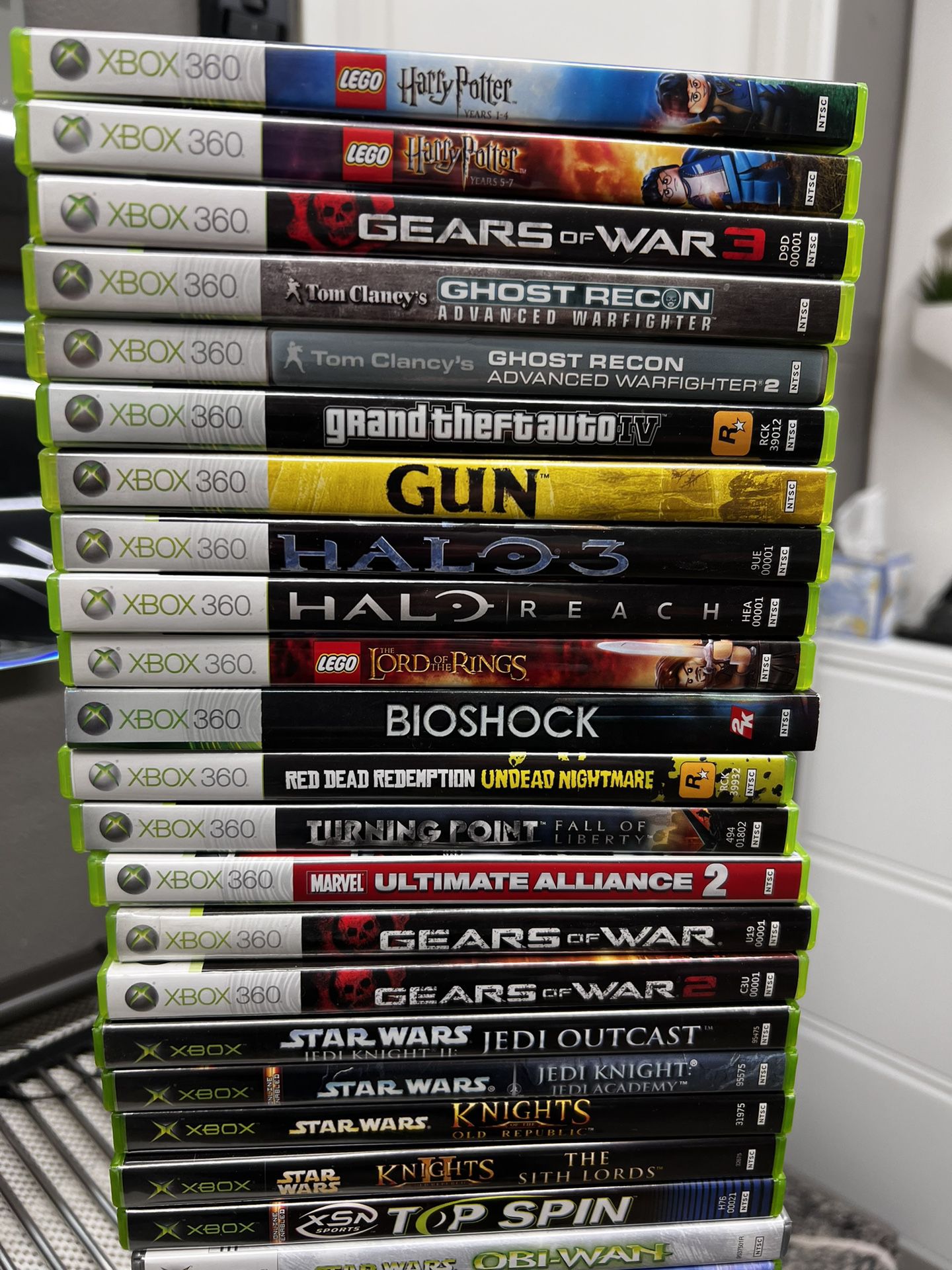 Xbox And X box 360 Games 