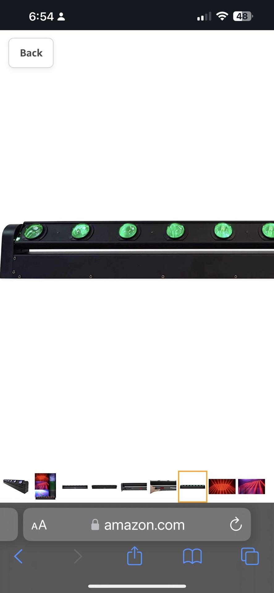 Vendo Luces De Dj Bañada O Grupo Norteño Musical instruments