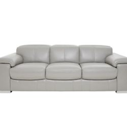 Leather Power Reclining Sofa