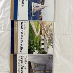 Real estate exam books