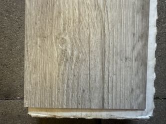 Vinyl Floor Tiles, 6 x 36 in, Weathered Gray box of 24 (6 boxes)