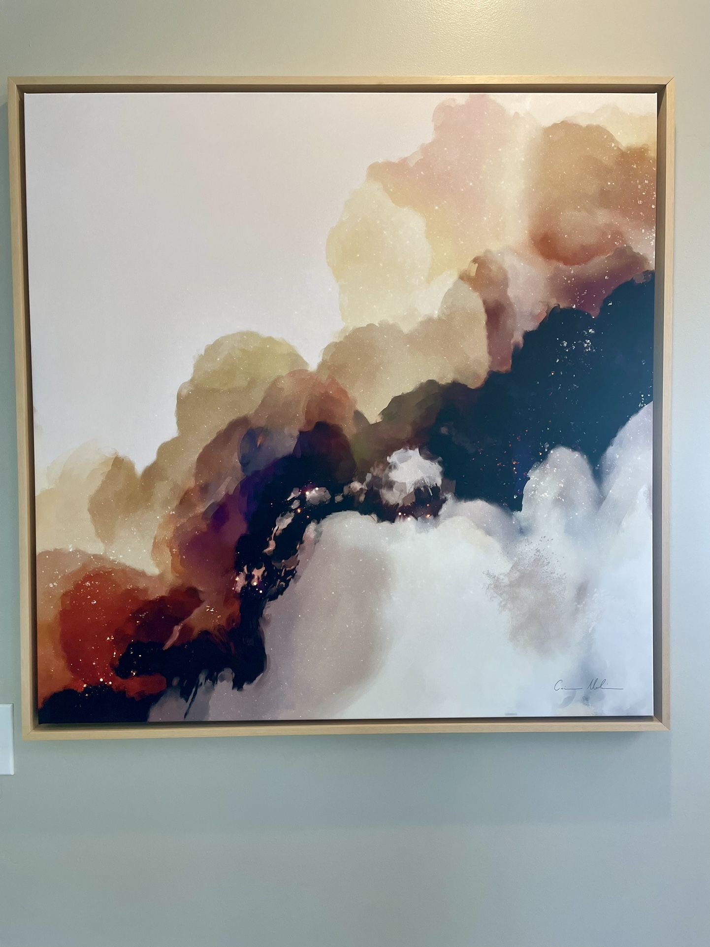 Corinne  Melanie “ Alto Stratus No 1 on Canvas
