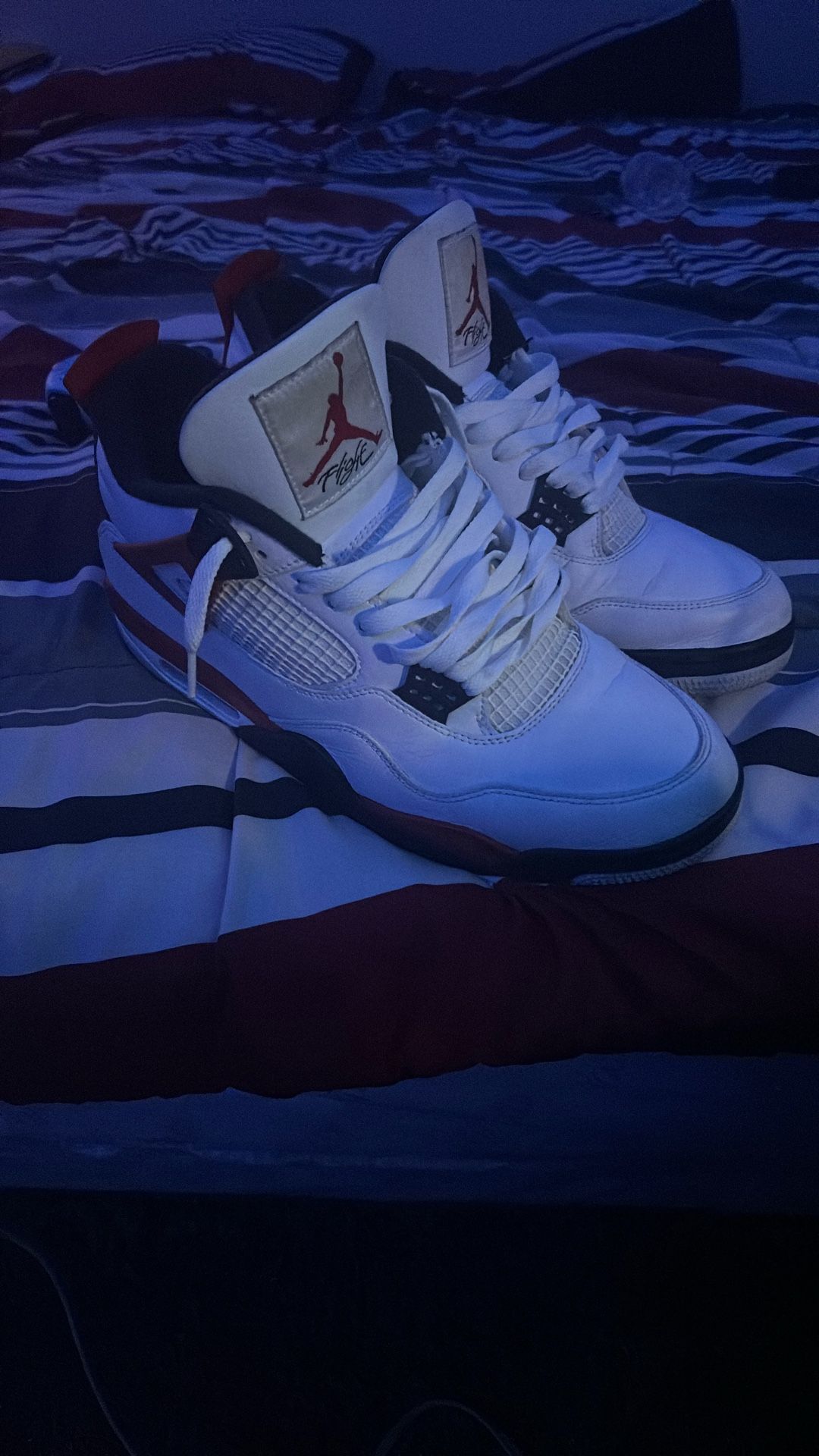 Jordan 4 Red Cement