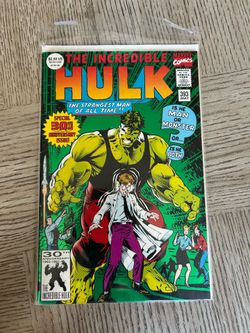 The Incredible Hulk #393 comic book