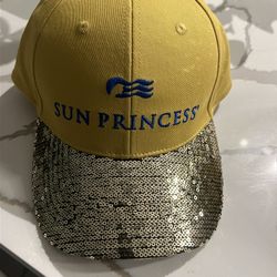 Sun Princess Gold And Yellow Cap 
