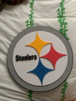 Steelers foam decoration