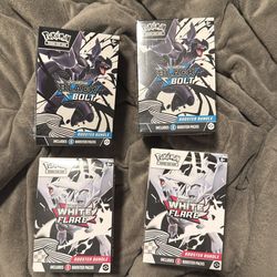 Black bolt and white flare booster bundles