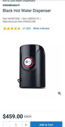 InSinkErator instant hot water