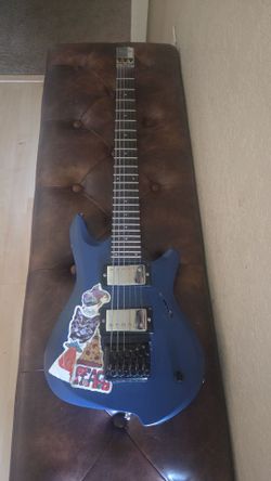matte blue Jamstik Studio MIDI Guitar. Accepting Offers