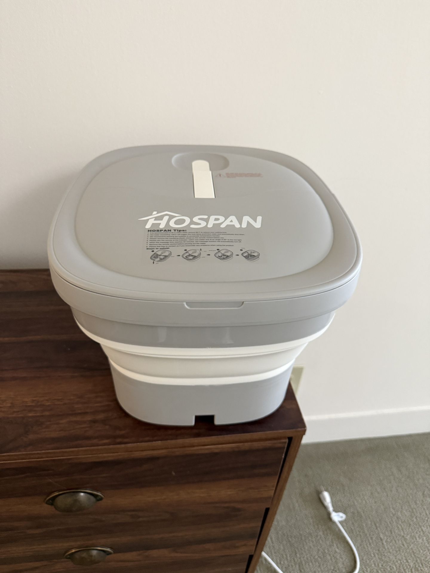 π¦Ά HOSPAN Collapsible Foot Spa Massager β $30 (OBO)