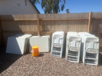 Tables chairs & more!