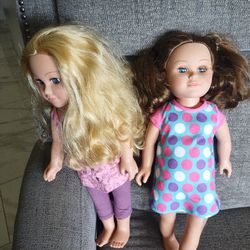2 Citi Girl Dolls
