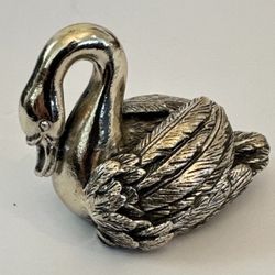 MAGRINO 925 SILVER SWAN MINIATURE  Vintage