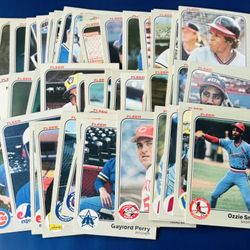 1983 Fleer Baseball Card Lot - HOF, All Stars, Rookies