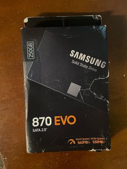Samsung 870 evo 250GB SATA 2.5 SSD