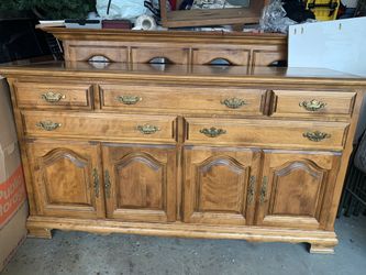 Wood Dresser/Cabinet