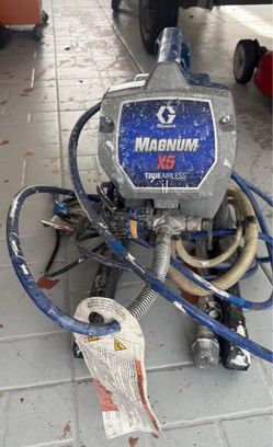Gracias Magnum X5 trueairless paint sprayer