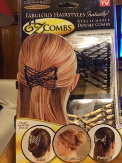 Fabulous hairstyles Z combs.