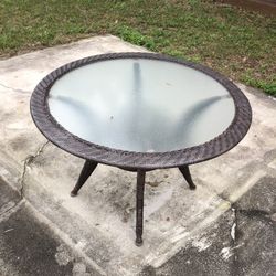 Patio table
