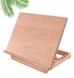 Tabletop Easel A3 Painting Easel with Smooth Surface, Adjustable Angle Art Easel for Artists, Children, Beginners & Student