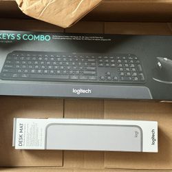 Logitech MX Keys Wireless Keyboard & MX 3S Mouse Combo Kit (Black)