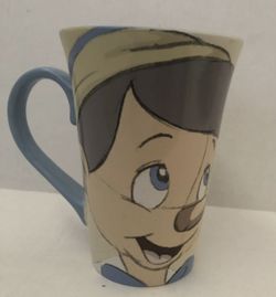 Disney Pinocchio/Jiminey Cricket Tall Coffee/Tea Mug