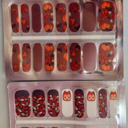 Harvest/Fall Foxes!FFBoutique Nail Polish Strips!Free Sample/Entries!