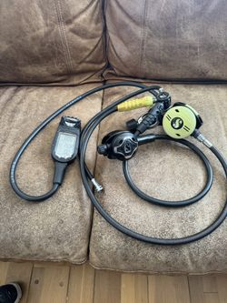 Scuba dive regulator and computer