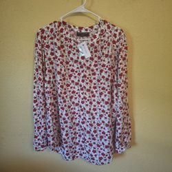 Lane Bryant Floral Blouse
